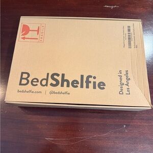 BedShelfie Bedside Shelf for Bunk Bed & Top Bunk, College Dorm Room Essentials